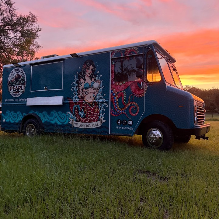 The Rolling Pearl Mini Truck